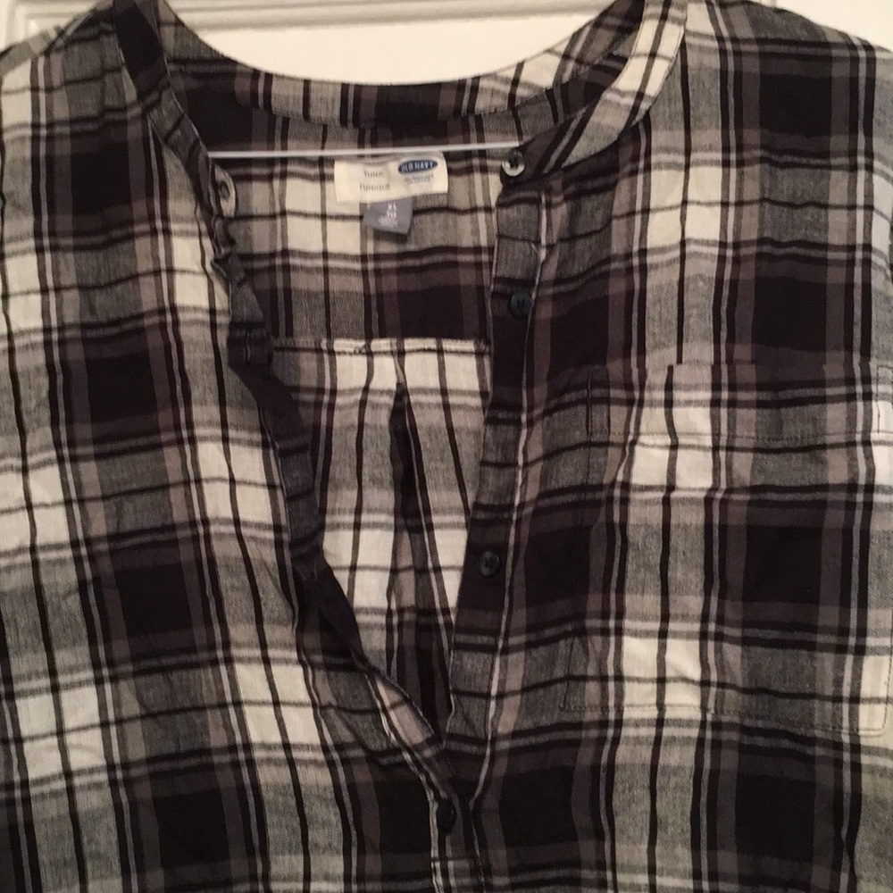 Old Navy Plaid Tunic